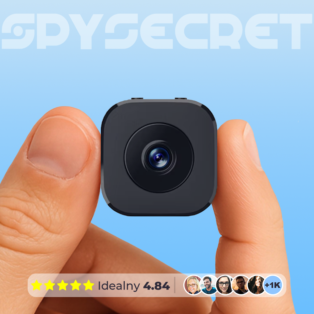 SpySecret™ - Minikamera z podglądem na żywo 24/7