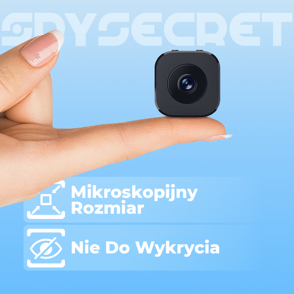 SpySecret™ - Minikamera z podglądem na żywo 24/7