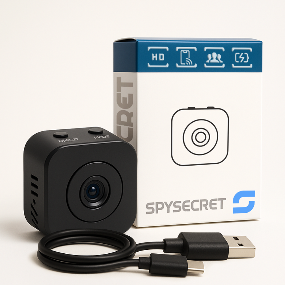 SpySecret™ - Minikamera z podglądem na żywo 24/7